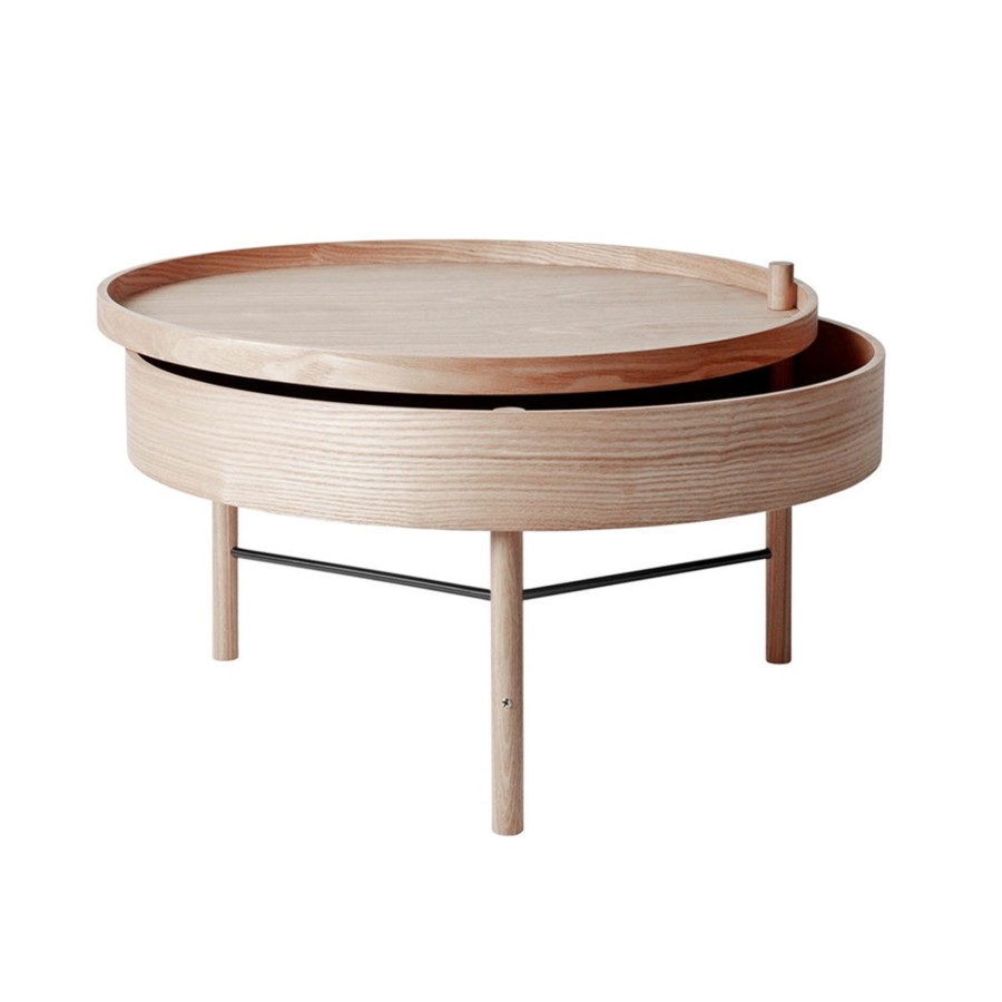 Home & Living Menu Coffee Tables | Menu Turning Table In White Oak, Stunning