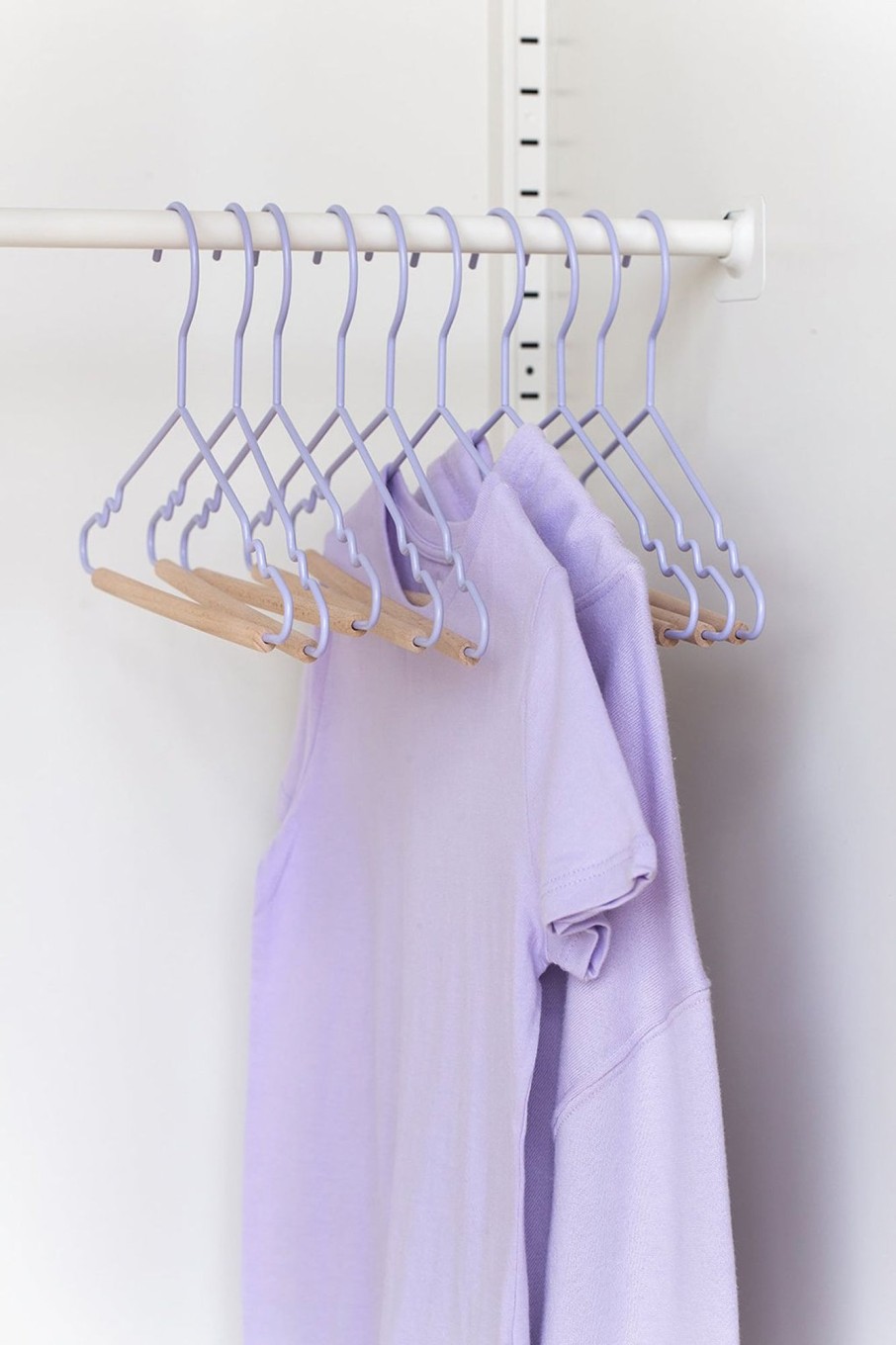 Home & Living Mustard Made Bedroom Storage | Mustard Made Kids Top Hangers Lilac