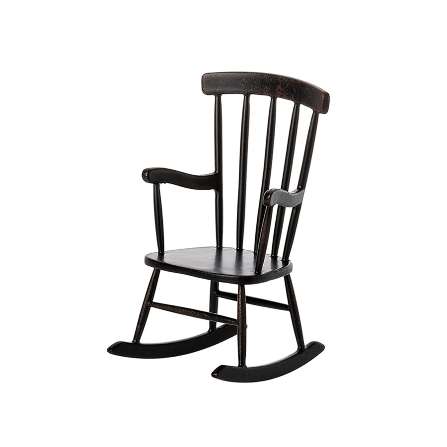 Gifts Maileg | Maileg Rocking Chair, Mouse - Anthracite