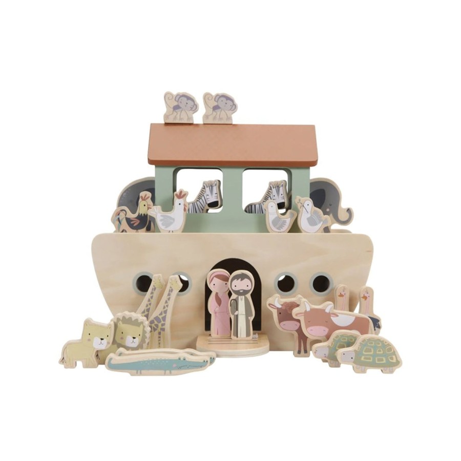 Gifts Little Dutch | Little Dutch Noah'S Ark Multicolour