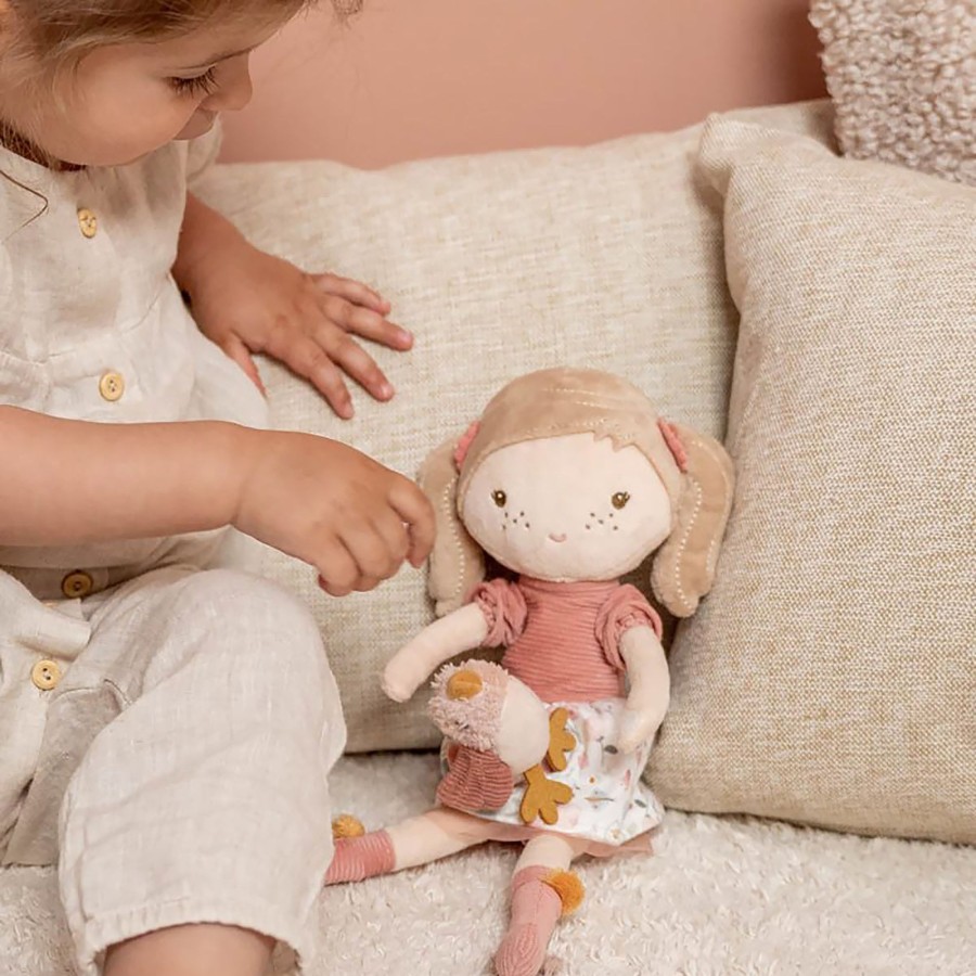 Baby & Child Little Dutch Soft Toys | Little Dutch Doll Anna Multicolour