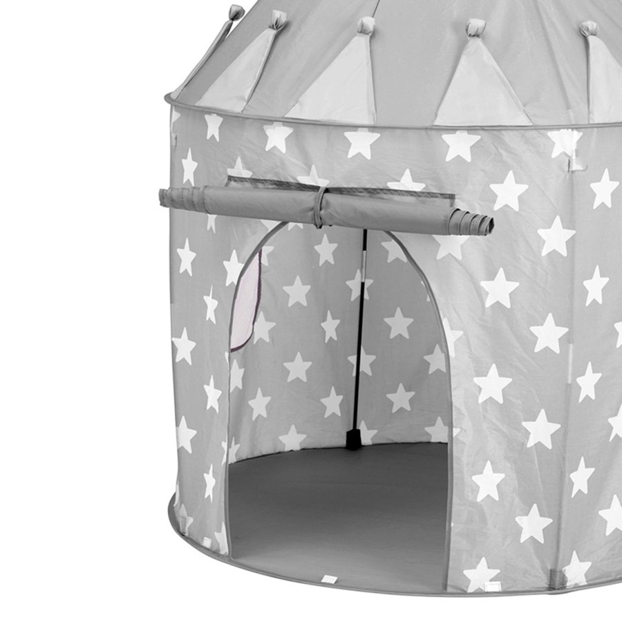 Baby & Child Kids Concept Teepee Tents & Tunnels | Kids Concept Play Tent Grey Star