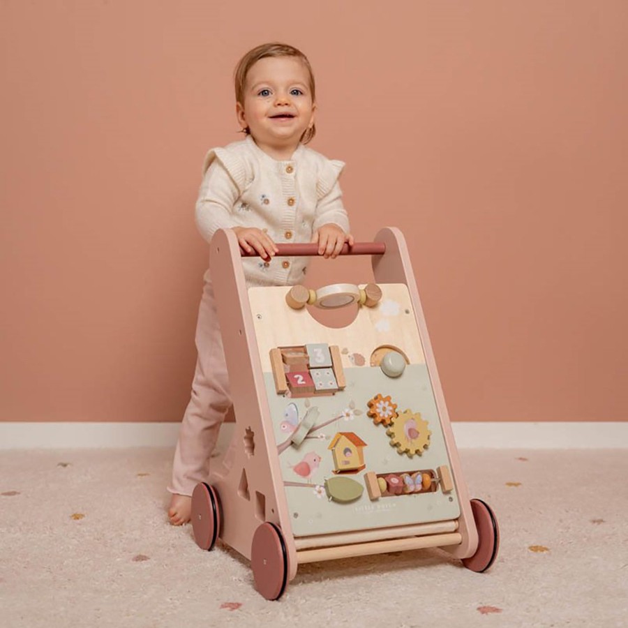 Gifts Little Dutch | Babies Walker With Multiple Activities Built In Multi Colour