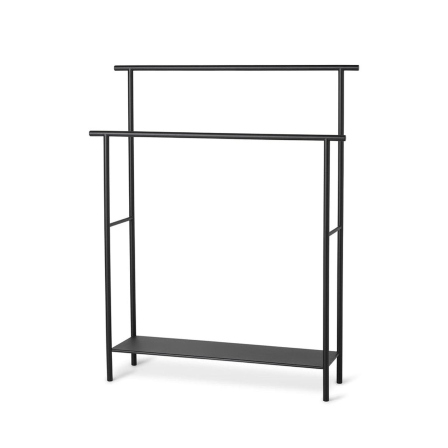 Home & Living Ferm Living Vases & Plant Pots | Ferm Living Dora Towel Stand Black