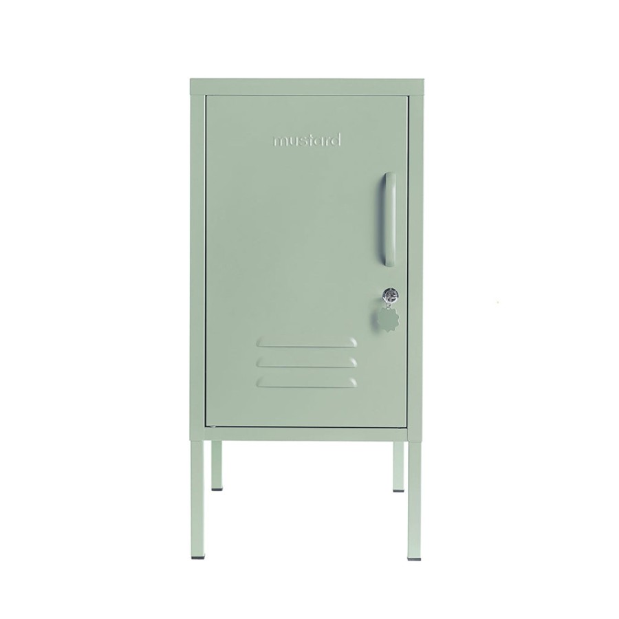 Home & Living Mustard Made Bathroom Storage | Mustard Made Left Opening Lowdown Locker In Sage