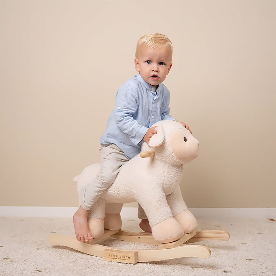 Gifts Little Dutch | Little Dutch Rocking Sheep Off White