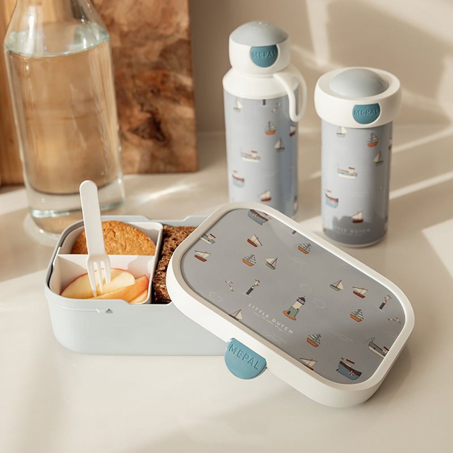 Baby & Child Little Dutch Drink Bottles & Cups | Little Dutch Mepal Lunchbox - Sailors Bay Multi