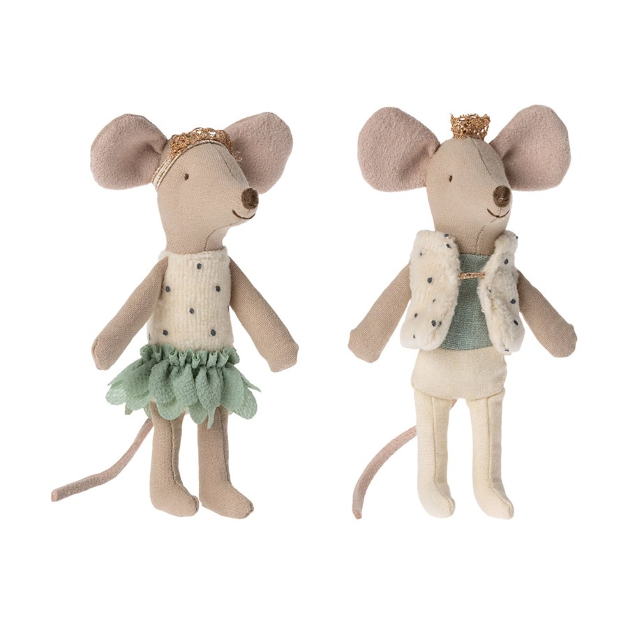 Gifts Maileg | Maileg Royal Twins Mice, Little Sister And Brother In Box