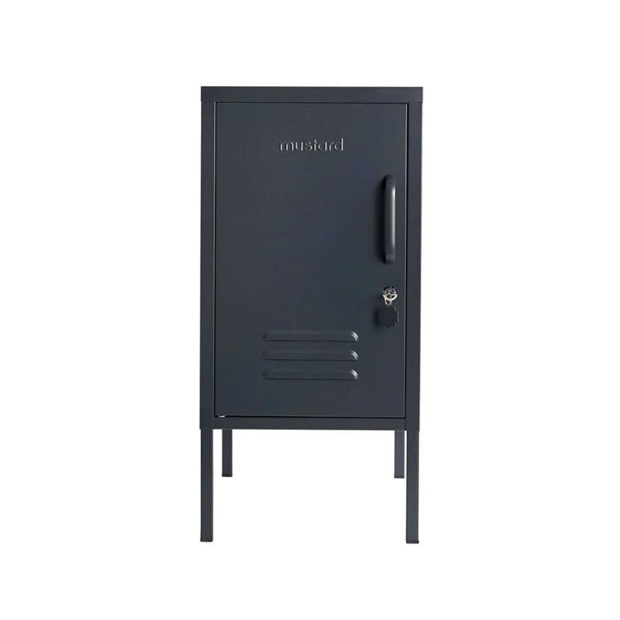 Home & Living Mustard Made Cabinets | Mustard Made Shorty Locker - Slate - Left Opening