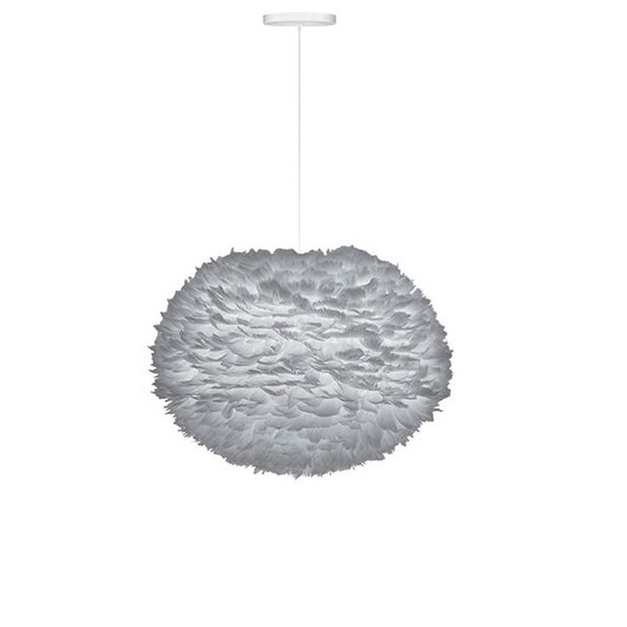 Baby & Child Umage Pendant Lights | Umage Large Eos Light Shade - Light Grey Light Grey, Also Available In Light Brown And White