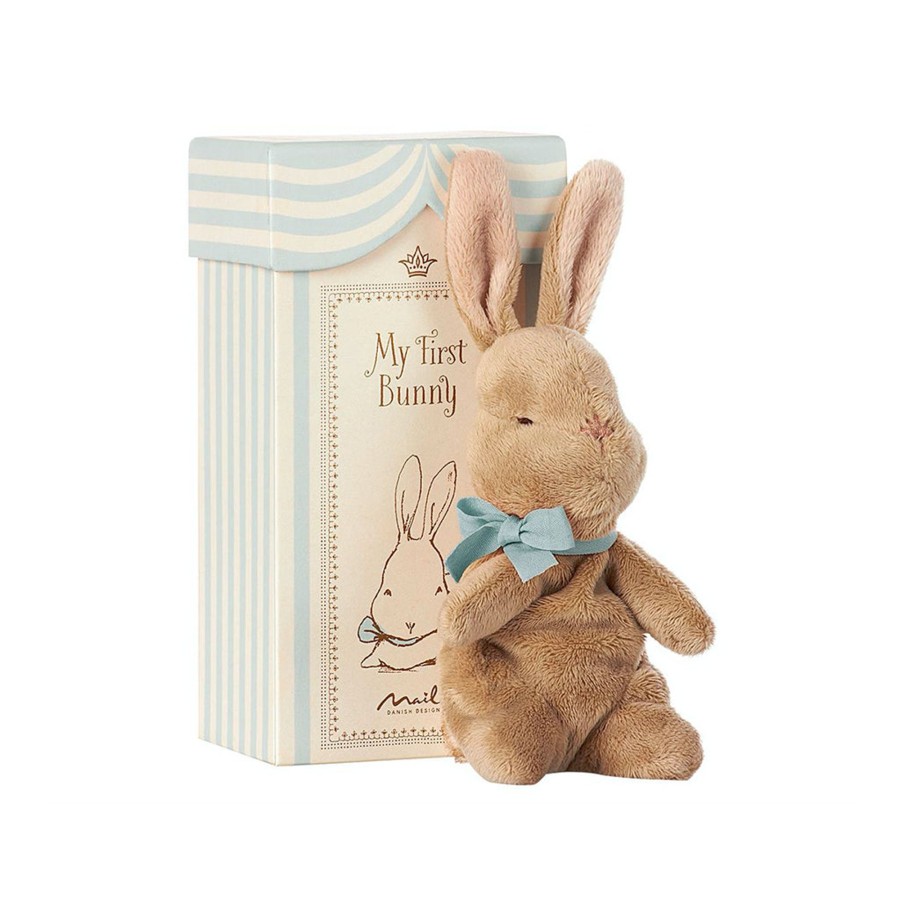 Gifts Maileg | Maileg My First Bunny - Light Blue