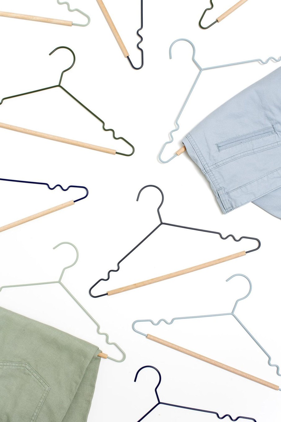 Home & Living Mustard Made Clothes Hangers | Mustard Made Adult Top Hangers Winter