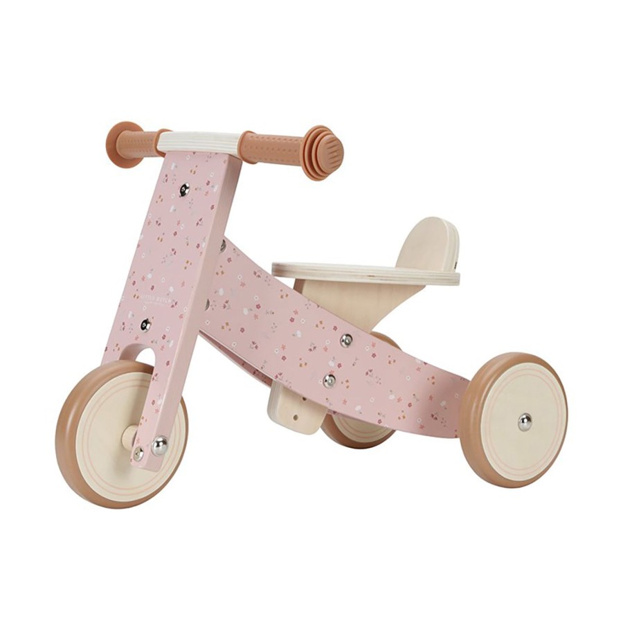 Baby & Child Little Dutch Outdoor Play | Little Dutch Wooden Tricycle Pink