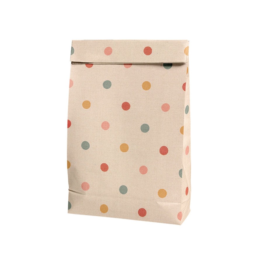 Gifts Maileg | Maileg Gift Bag - Multi Dots (Set Of 5)