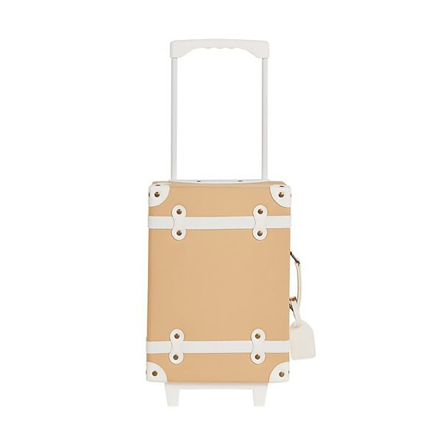 Home & Living Olli Ella Bedroom Storage | Olli Ella See Ya Suitcase - Butterscotch Multi