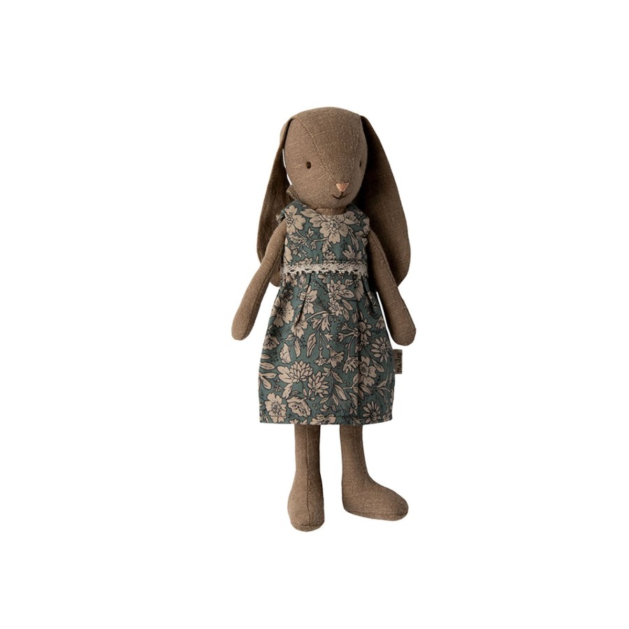 Baby & Child Maileg Soft Toys | Maileg Bunny Size 1, Brown - Dress