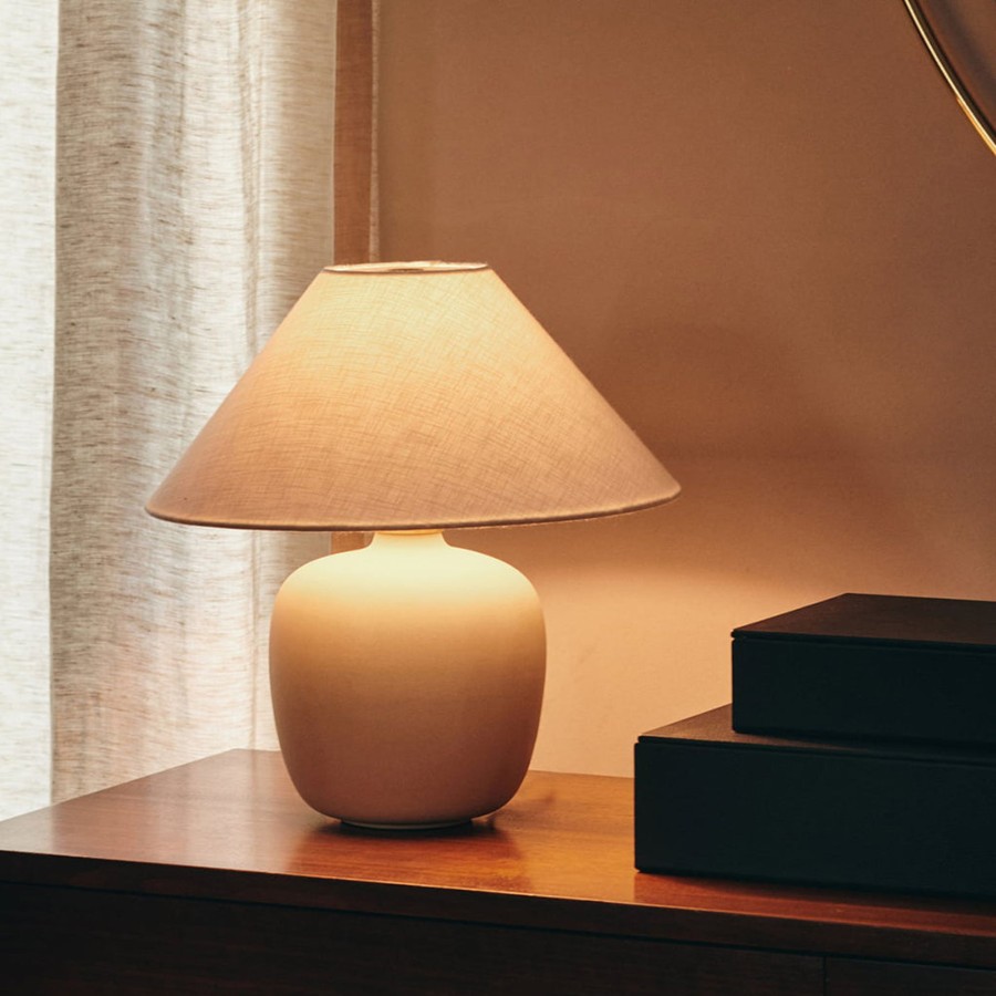 Gifts Menu | Menu Torso Table Lamp - Sand/Off White