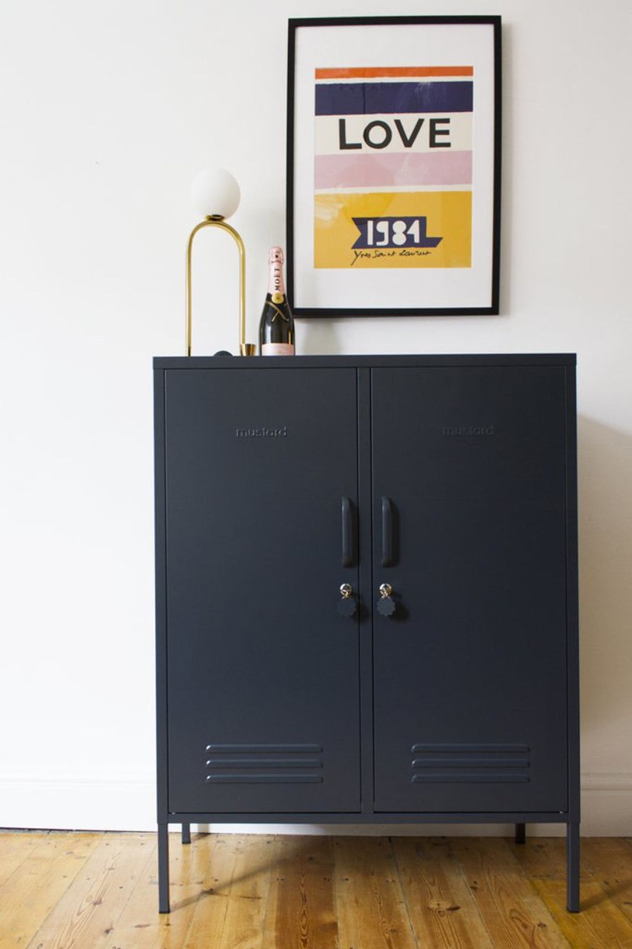 Home & Living Mustard Made Bathroom Storage | Mustard Made Midi Locker, Slate Colour