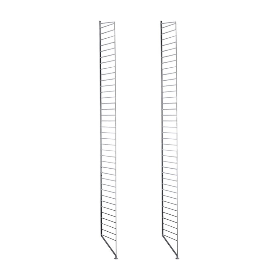 Home & Living String Furniture Bedroom Storage | String Shelving - Floor Panel 200 X 30 Cm - 2 Pack, White