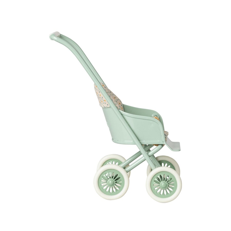 Baby & Child Maileg Wooden Toys | Maileg Stroller, Micro Mint