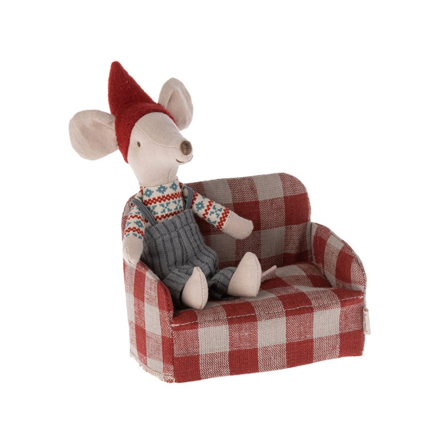 Baby & Child Maileg Dolls & Doll Accessories | Maileg Couch, Mouse - Red