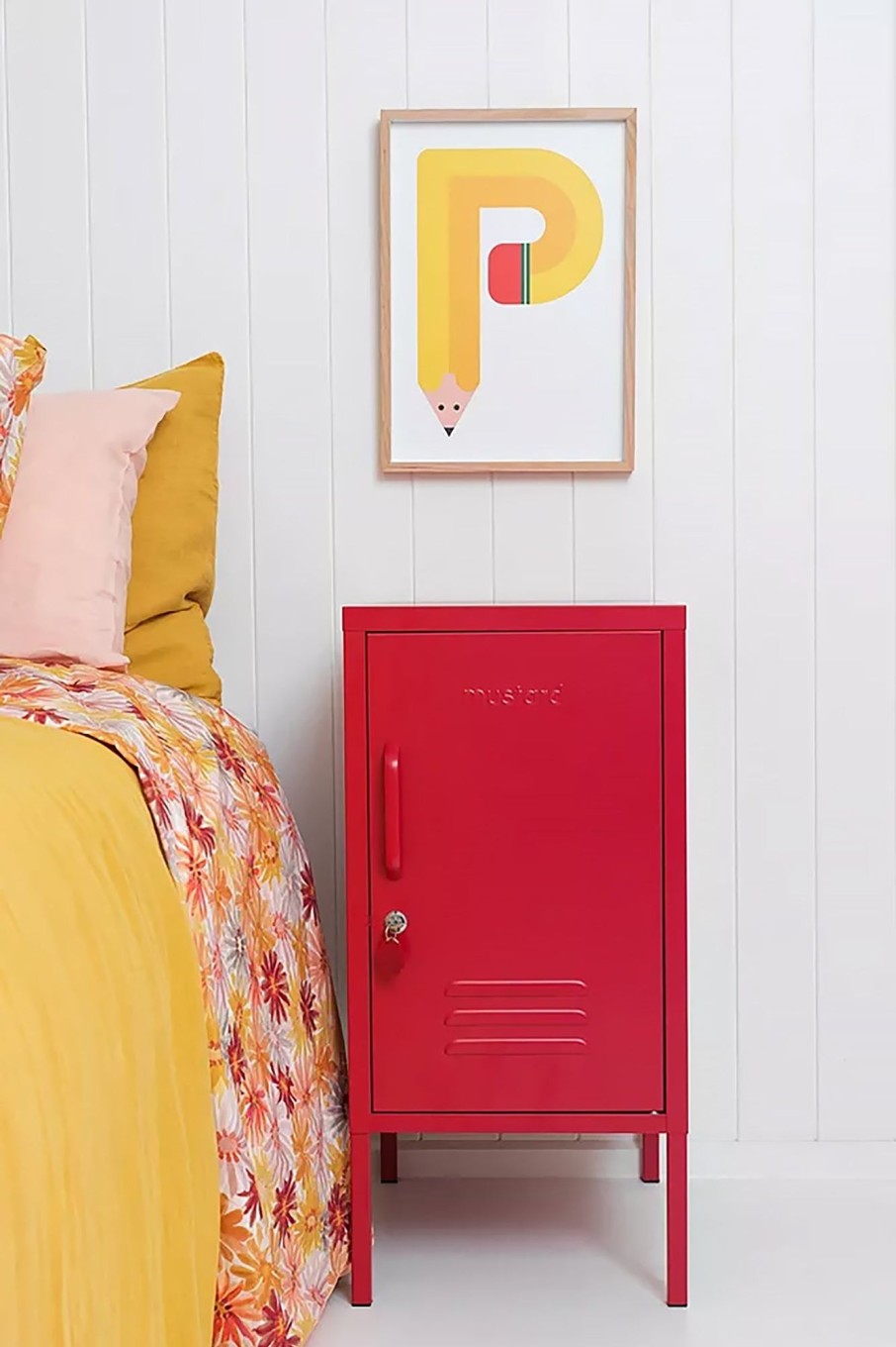 Home & Living Mustard Made Kitchen Storage | Mustard Made Shorty Locker - Poppy Red