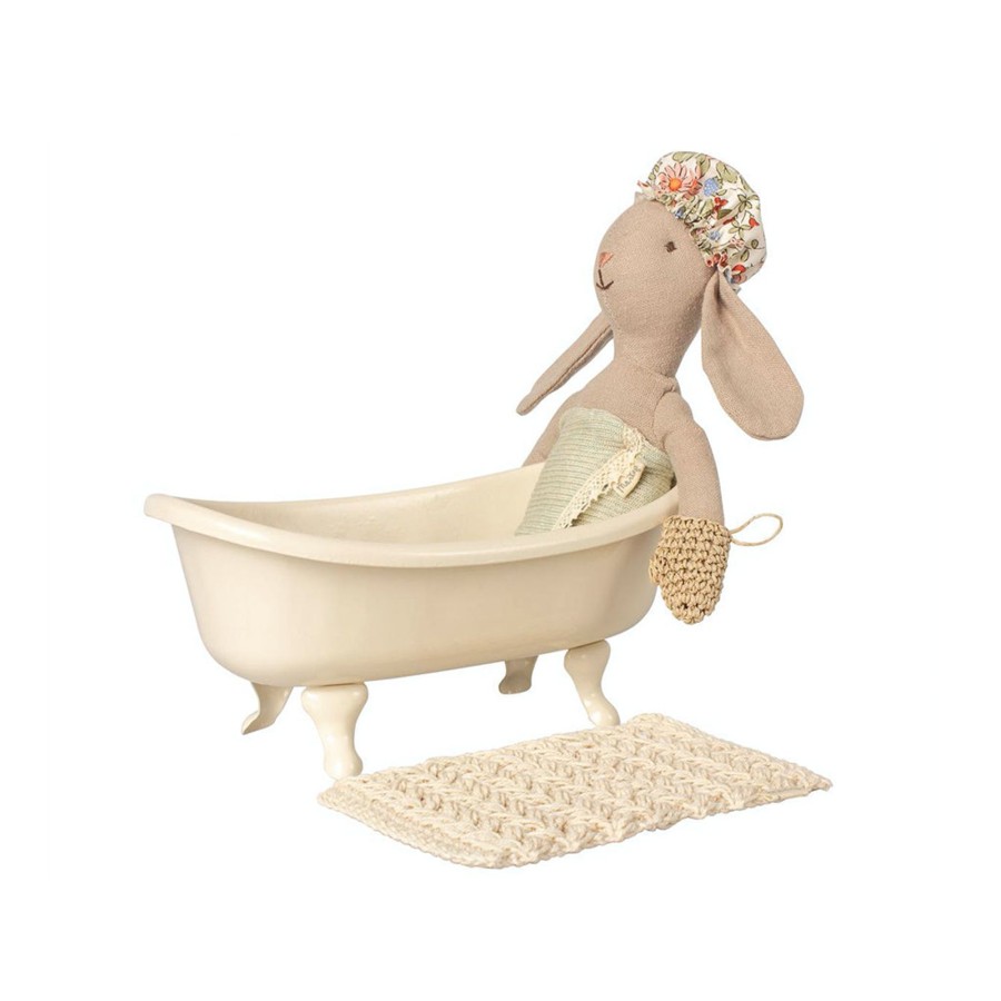 Gifts Maileg | Maileg Miniature Bathtub, Mouse Multi