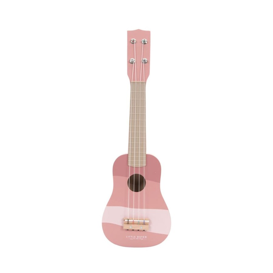 Baby & Child Little Dutch Wooden Toys | Little Dutch Guitar Pink