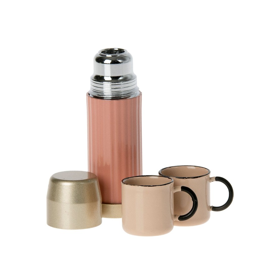 Baby & Child Maileg Dolls & Doll Accessories | Maileg Thermos And Cups Soft Coral