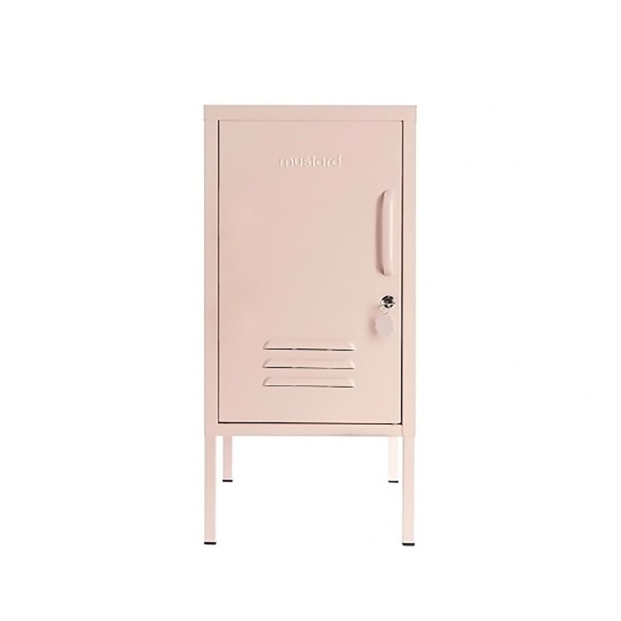 Home & Living Mustard Made Bathroom Storage | Mustard Made Shorty Locker - Blush - Left Opening