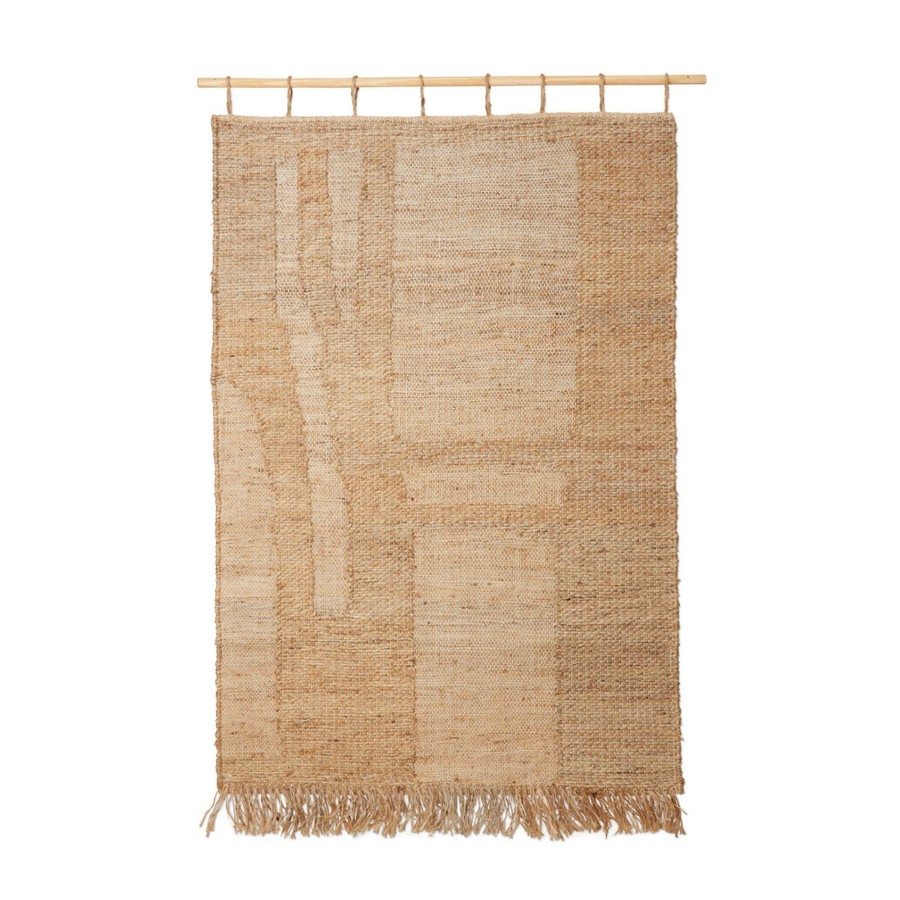 Gifts Ferm Living | Ferm Living Harvest Wall Rug Natural