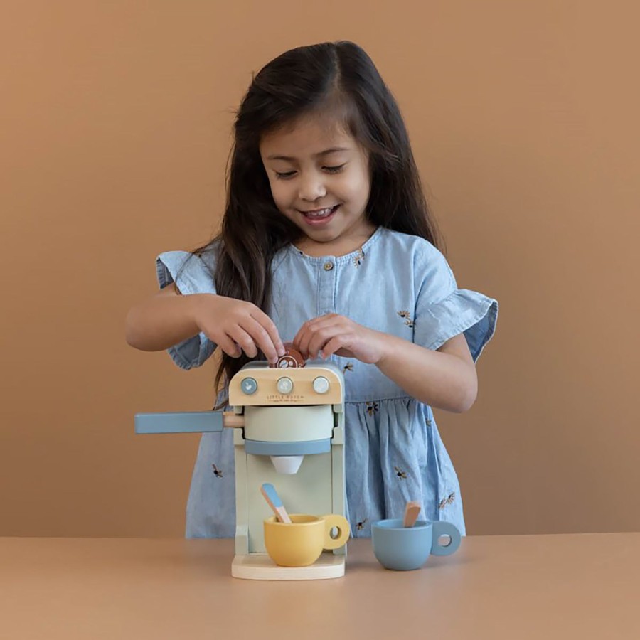 Baby & Child Little Dutch Wooden Toys | Little Dutch Coffee Machine - Essentials Multi