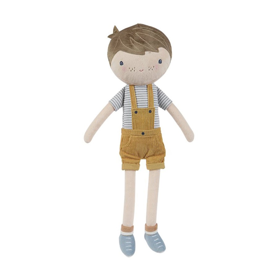 Baby & Child Little Dutch Soft Toys | Little Dutch Doll Jim - Large Multicolour