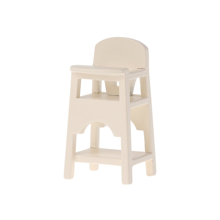 Gifts Maileg | Maileg High Chair, Mouse - Off White