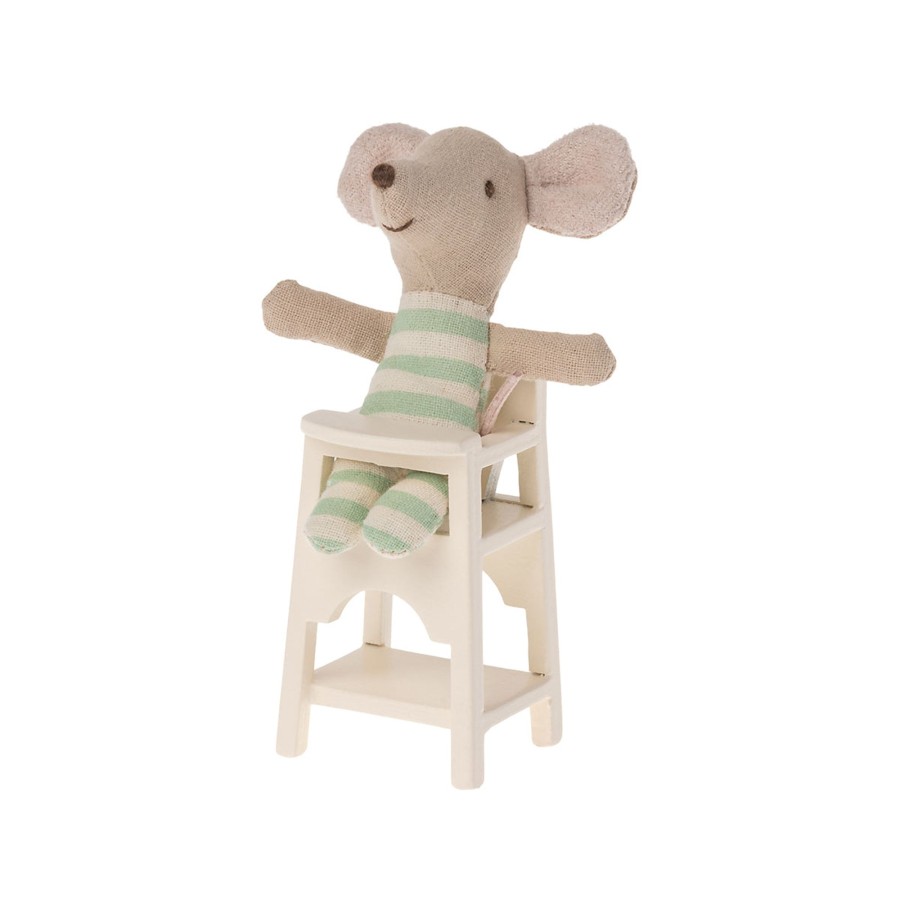 Gifts Maileg | Maileg High Chair, Mouse - Off White