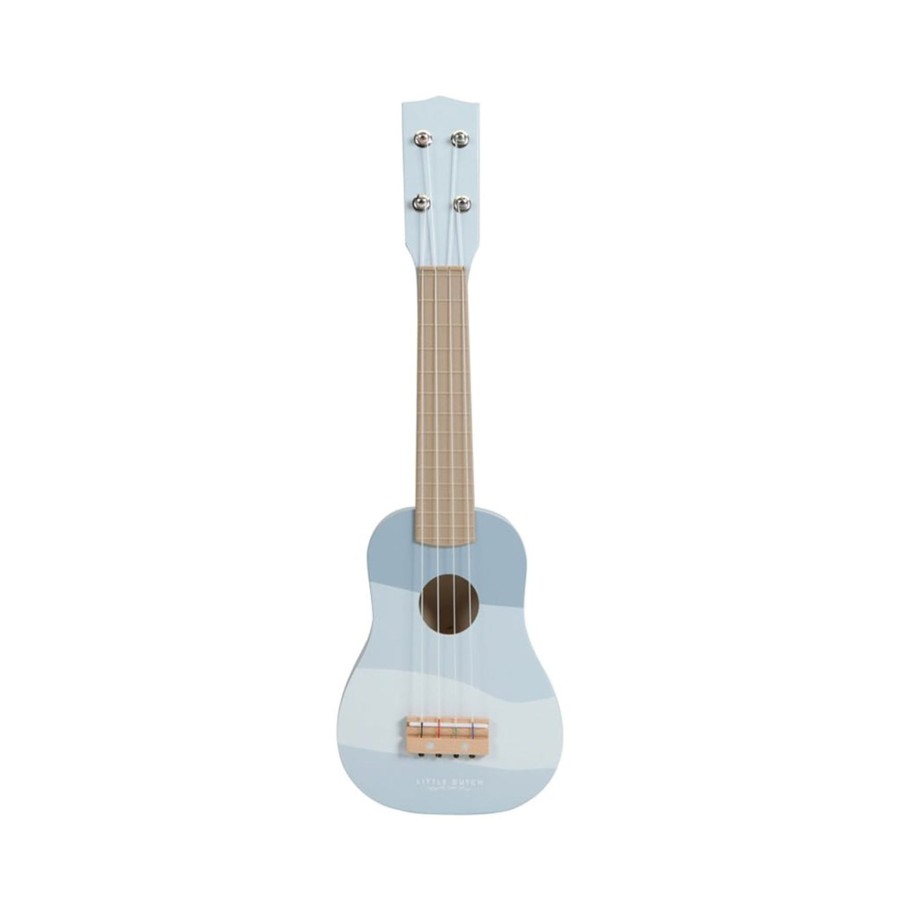 Baby & Child Little Dutch Wooden Toys | Little Dutch Guitar Blue