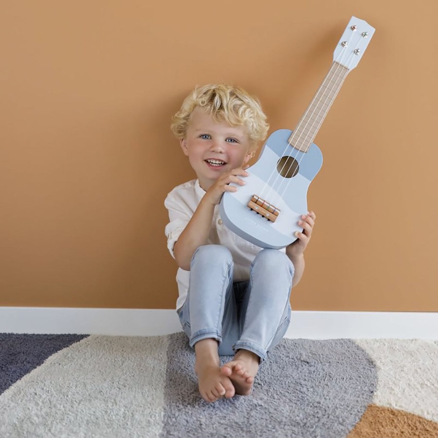 Baby & Child Little Dutch Wooden Toys | Little Dutch Guitar Blue