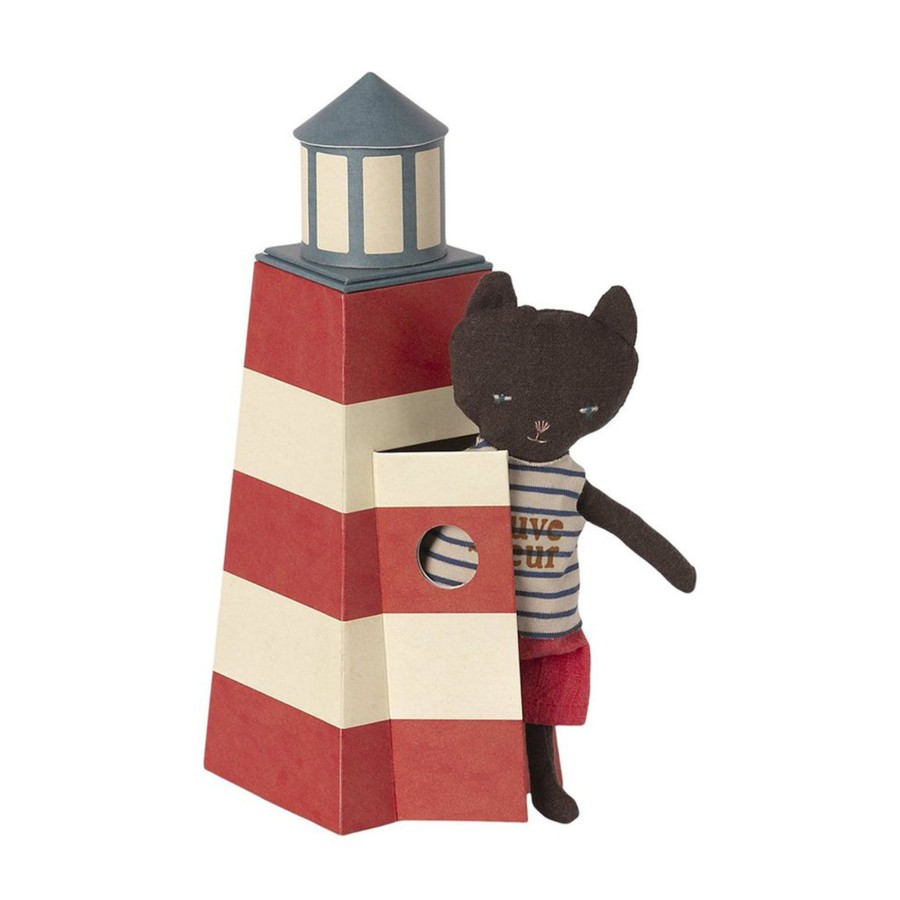 Baby & Child Maileg Dolls & Doll Accessories | Maileg Sauveteur, Tower With Cat