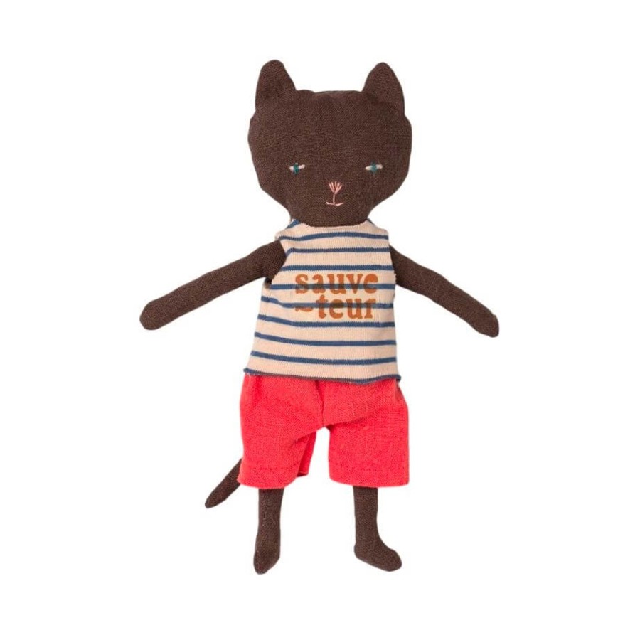 Baby & Child Maileg Dolls & Doll Accessories | Maileg Sauveteur, Tower With Cat