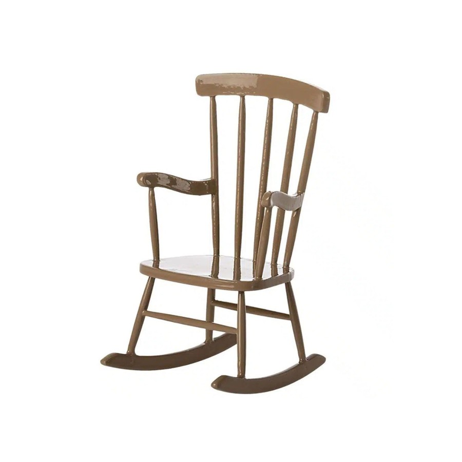 Gifts Maileg | Maileg Rocking Chair, Mouse - Light Brown