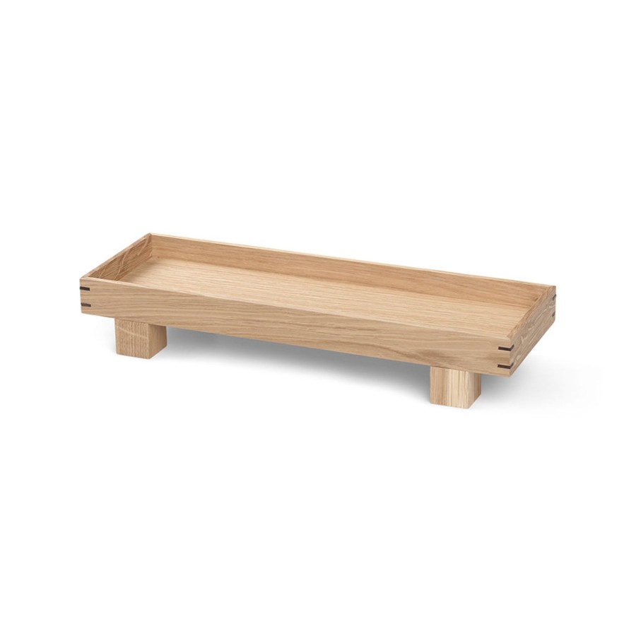 Home & Living Ferm Living Bathroom Storage | Ferm Living Bon Wooden Tray - Xsmall