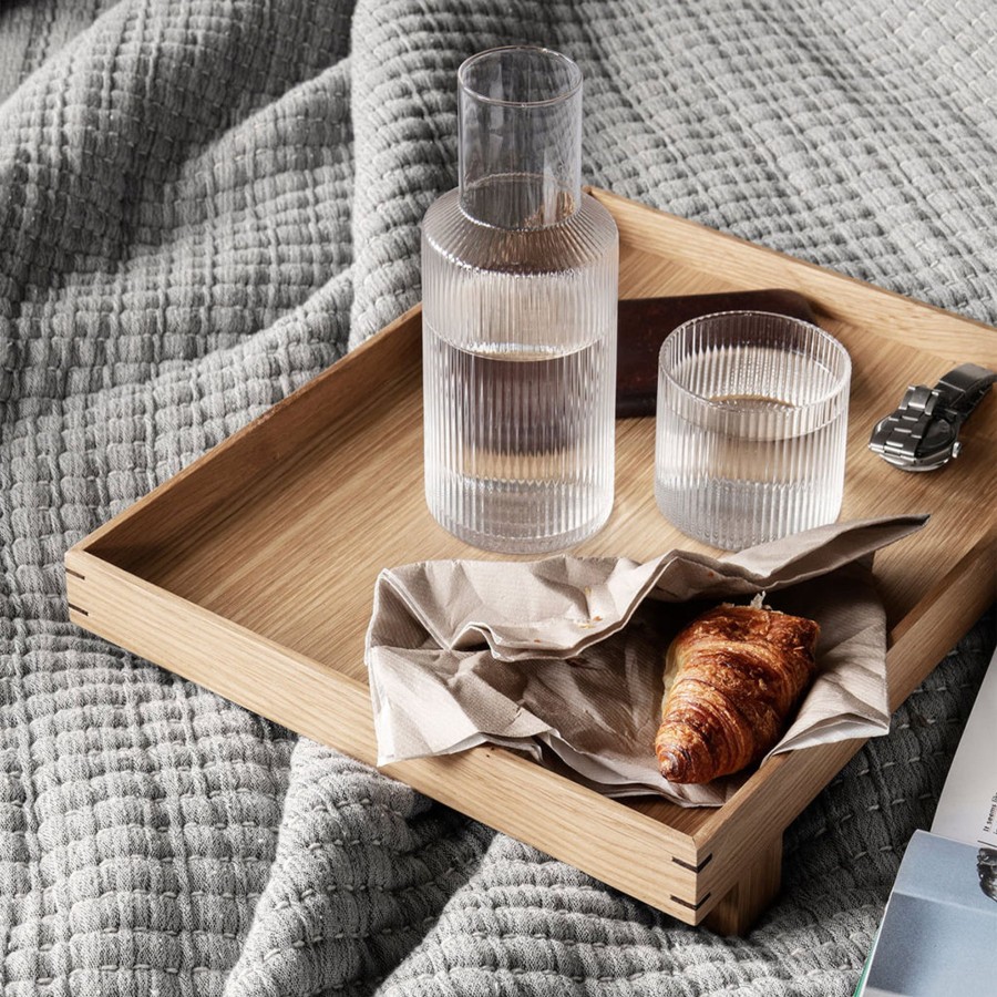 Home & Living Ferm Living Bathroom Storage | Ferm Living Bon Wooden Tray - Small