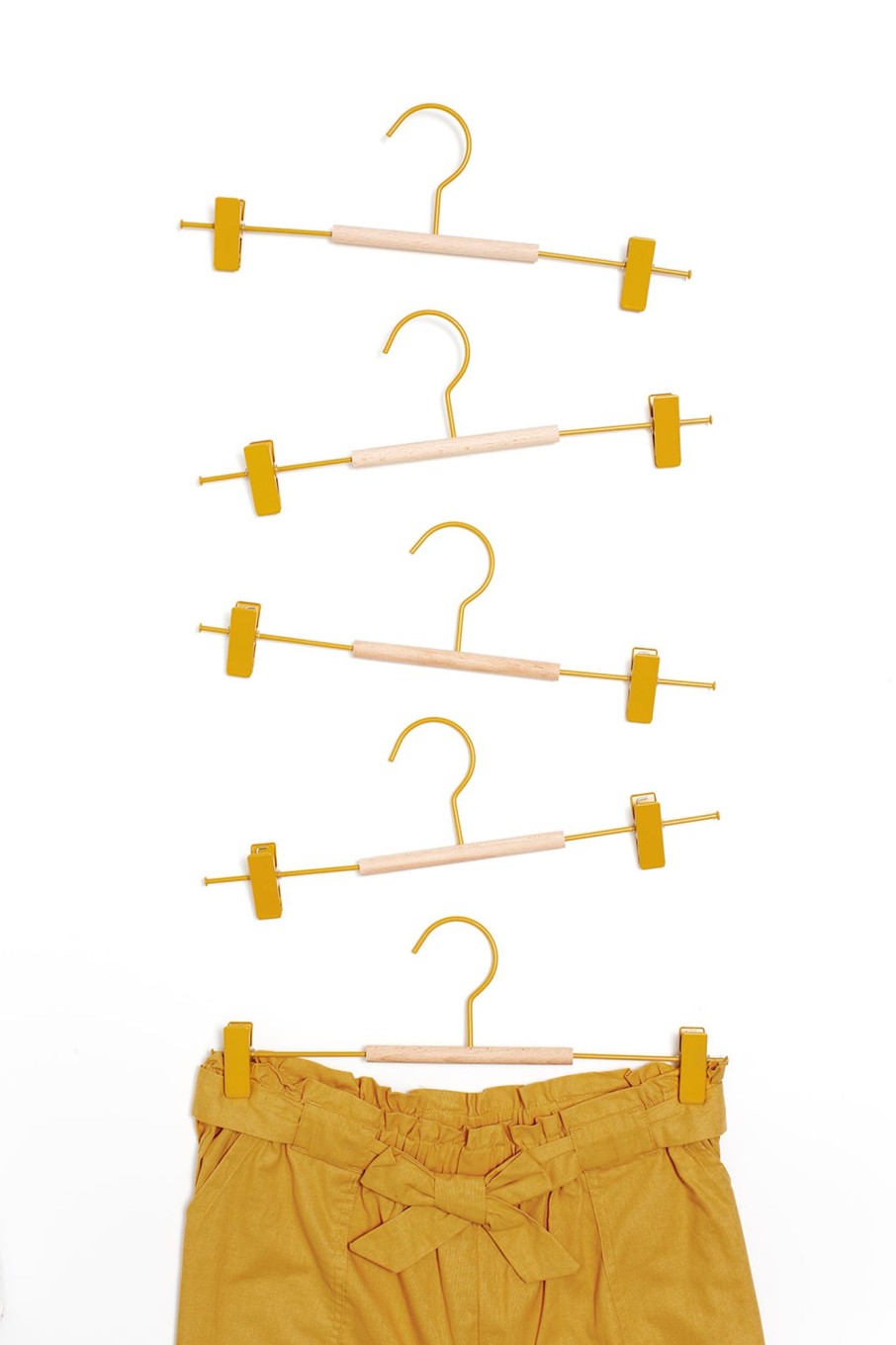 Home & Living Mustard Made Clothes Hangers | Made Adult Clip Hangers Mustard