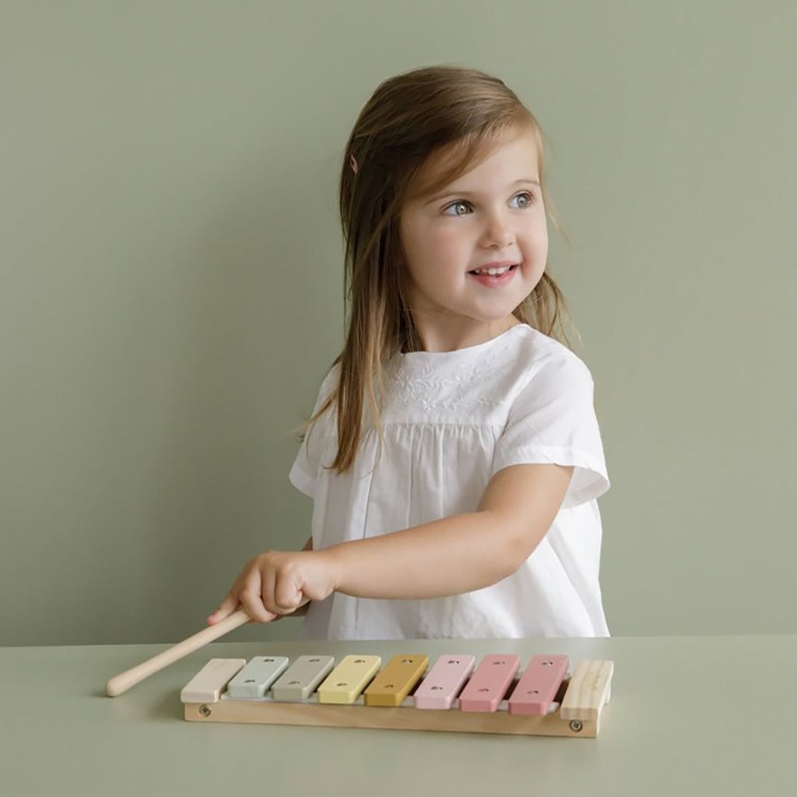 Baby & Child Little Dutch Wooden Toys | Little Dutch Xylophone Pink