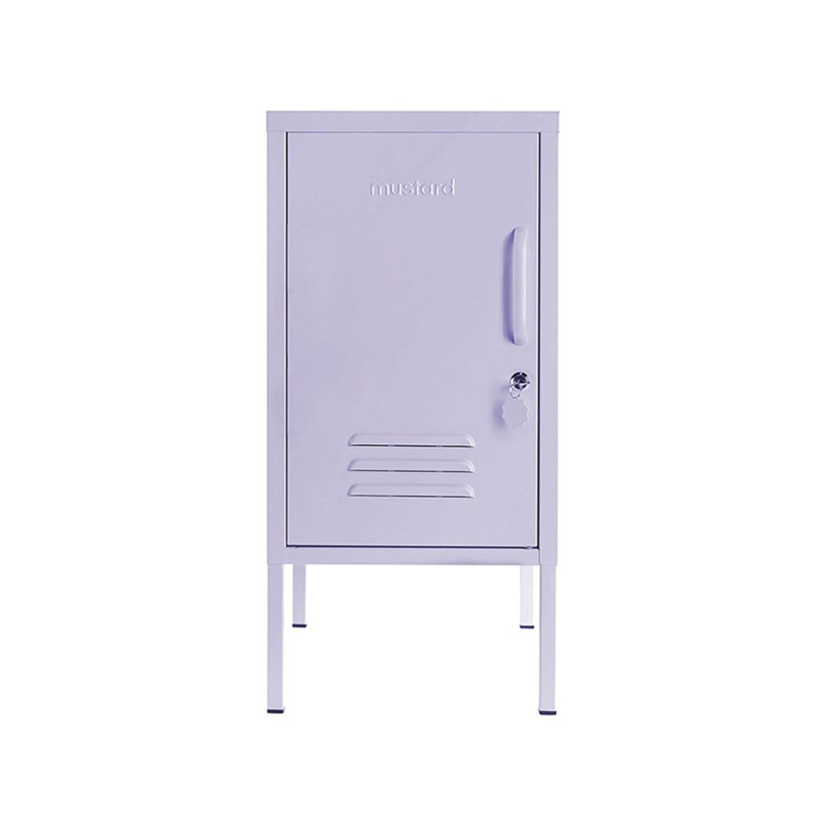 Home & Living Mustard Made Cabinets | Mustard Made Shorty Locker - Lilac - Left Opening