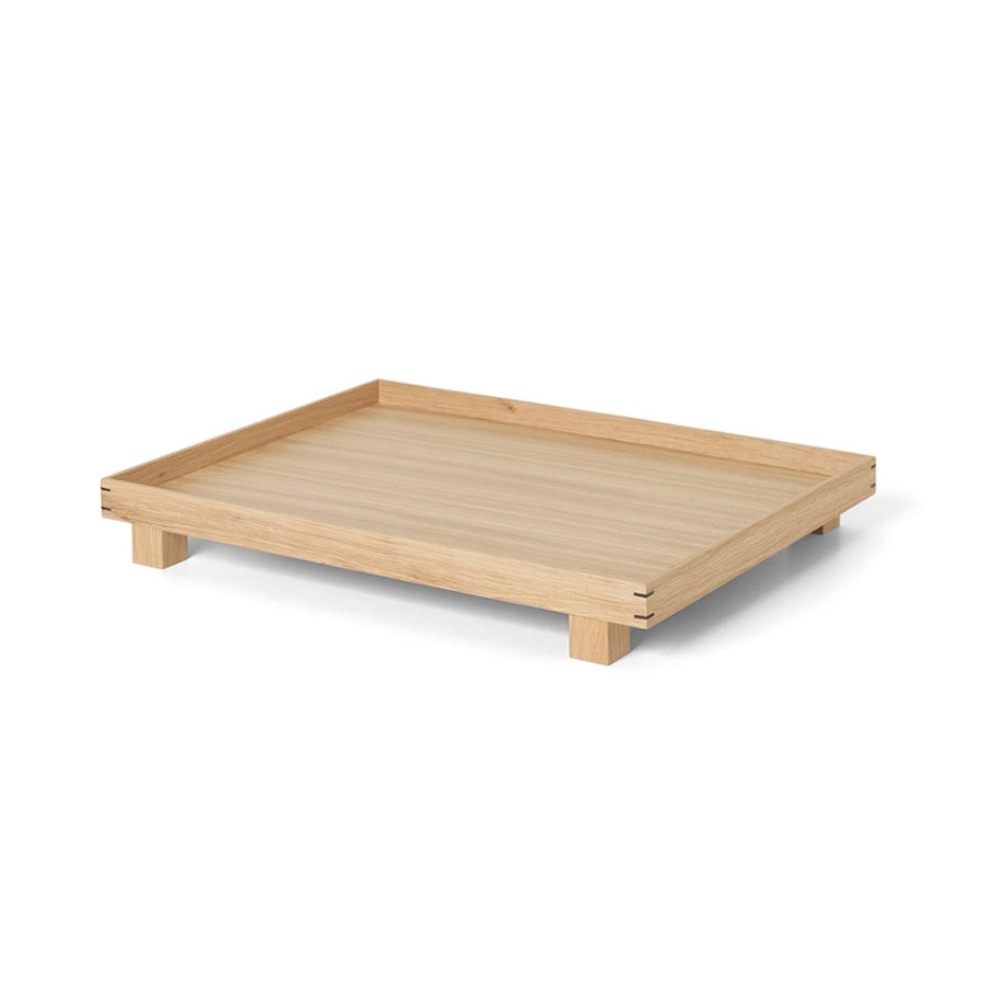 Home & Living Ferm Living Bedroom Storage | Ferm Living Bon Wooden Tray - Small