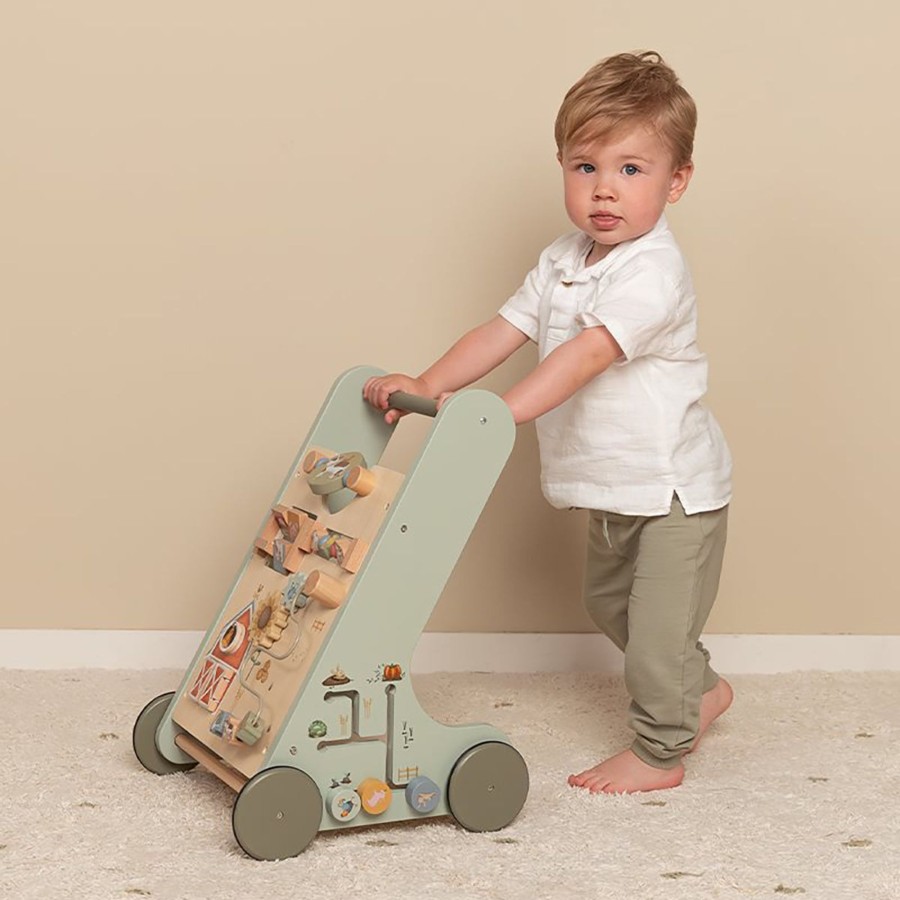 Gifts Little Dutch | Babies Walker With Multiple Activities Built In Multi Colour