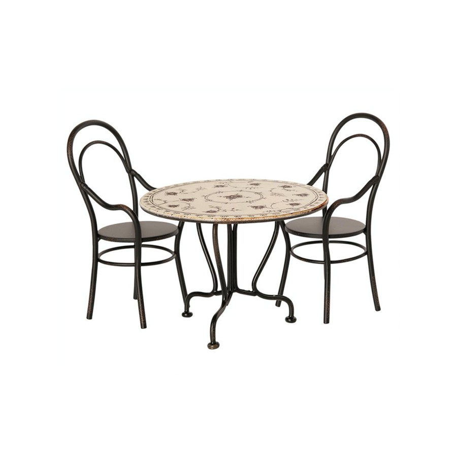 Gifts Maileg | Maileg Dining Table Set With 2 Chairs