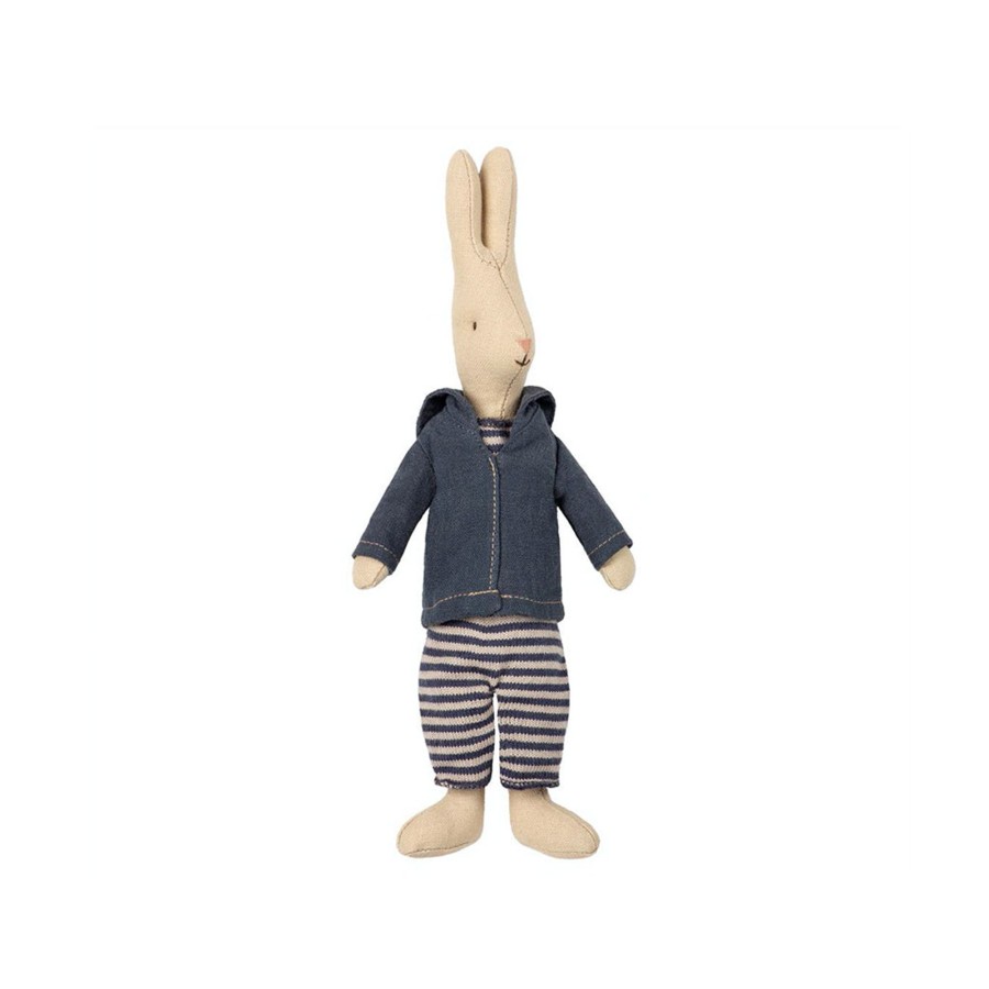 Gifts Maileg | Maileg Mini Light Rabbit Sailor Blue