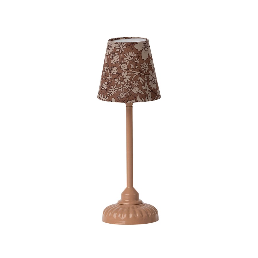 Gifts Maileg | Maileg Vintage Floor Lamp, Small Dark Powder